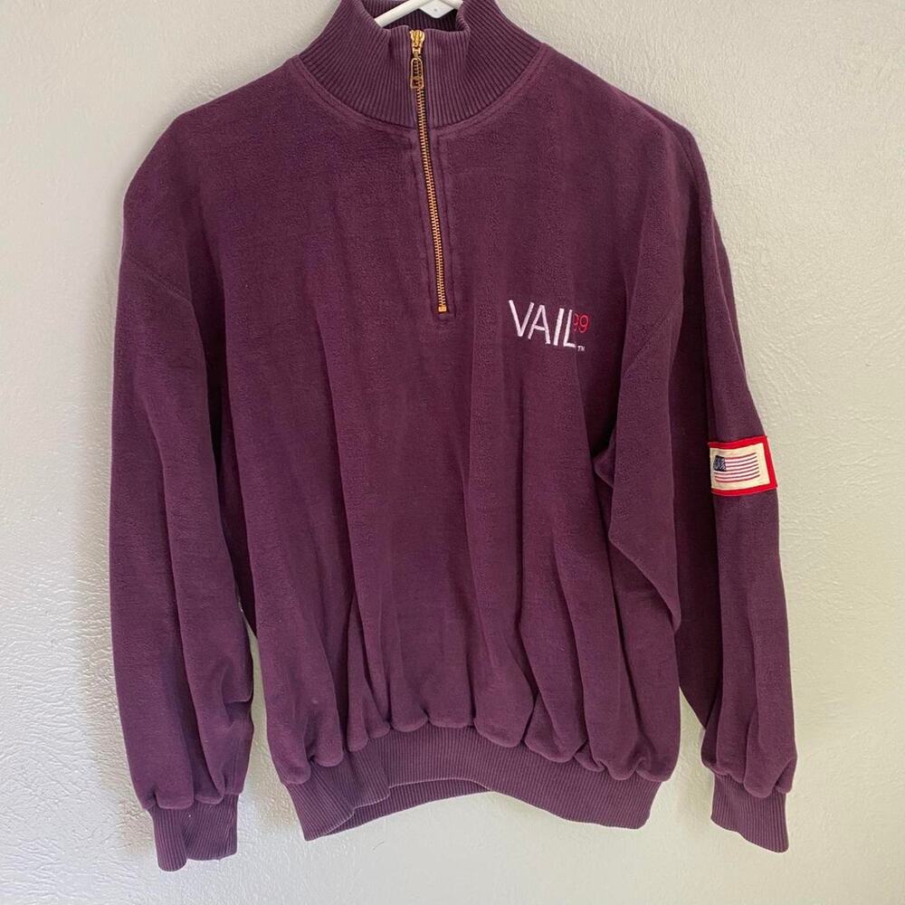 Vintage vail 99 quarter zip sweatshirt